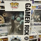 Funko Pop  Rick And Morty  Gamer Rick  741 - Gamestop Exclusive