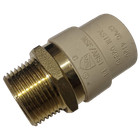 10 Pack Xfitting 3 4  Male Npt X 3 4  Cpvc Adapter   Lead Free Brass 