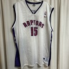 Vtg Nba Champion Toronto Raptors Xxl Vince Carter 15 Jersey T8