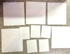 Lot Of 10  Vtg 1980 s Apple Computer Logo-stickers Original Decals  5 Lg   5 Sm