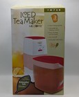 New Mr  Coffee Fresh Tea Fast Brewing 3-quart Iced Tea Maker Machine Red Tm75r