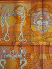 Gavroche Twill 100  Silk 45cm Della Cavalleria Pocket Square Scarf New W  Box