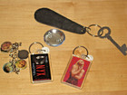 Britney Spears Dream Within A Dream Onyx Hotel Vintage Pin Bracelet Keychain Lot