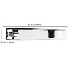 3pcs Beauticom Professional Stainless Steel Toe Nail Clippers Straight Cut Style