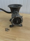 Late 1800 s Enterprise No  12 Tinned Meat Chopper grinder Table Top Mounted Usa