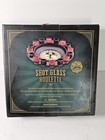 Casino Shot Glass Roulette Drinking Game W  16 Glasses Party Bar Game Set