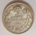 1919 Canada 5 Cents Lot 621
