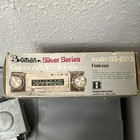 Vintage Boman Silver Series Deluxe Am fm 8-track Radio Model Ss-1220