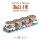 Weruva B f f  Grain-free Wet Cat Food Chicken   Salmon 5 5 Oz Cans 8 Pack