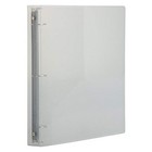 Plastic Binder - 3 Ring Binder - Sold Individually 1 Inch Clear