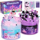 Axolotl Cloud Slime Kit 2 Pack - 14oz Non-sticky Diy Slime For Kids  Includes   