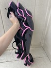 Nike Diamond Elite Leg Guards Nwt Dark Gray Pink 16in Fj7757-908 Msrp 300