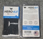       lot Of 2       Ecd Hero 4 0 Mesh Complete Stringing Kit -- Semi-soft  -- Black --
