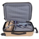 Travelers Club Midtown Hardside 4-piece Luggage Travel Set  Tan