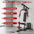 Multifunctional Home Gym Equipment Full Body Workout Station With Pulley System