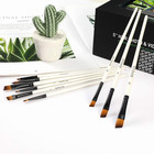 Angular Paint Brushes Set  Angled Paint Brush For Acrylic  12pcs