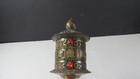 Vintage Tibetan Buddhist Handcrafted Handheld Spinning Prayer Wheel