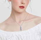 Cremation Jewelry Cylinder Urn Tree Of Life Memorial Necklace Pendant For Ashes