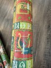 Vintage Christmas Wrapping Paper Rolls Lot Of 5 New Sealed