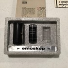 Vintage A Seibert Wetzlar Germany Emoskop Pocket Loupe Scope W  Case   Paperwork