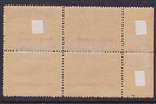 Tasmania 1912 2d Violet  one Penny  Surcharge Block  4  Mint mh Sg 260  rd127 