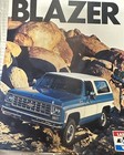 1975 Chevrolet K5 Blazer Color Sales Brochure Booklet 8 Pages New Old Stock