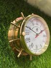 Vintage Chelsea Clock  Brass Polish Boston Ship   s  Clock Best For Gifts