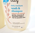 Aveeno Baby Daily Moisture Wash   Shampoo 18 Oz Natural Oat Tear-free 2 Pack