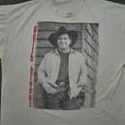 Vintage Garth Brooks T Shirt Mens 3xl White Distressed Concert Music 90s