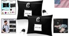 2 Pack Cash Bag With Lock And 2 Keys - 11 4 X 8 3 Inch Canvas Money Bag - Black