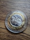 Plaza Las Vegas  10 Limited Edition Gaming Tokens Encapsulated In Hard   
