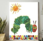 2 Sizes The Very Hungry Caterpillar Eric Carle Children s Canvas Print Poster