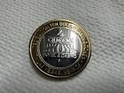            Casino Chip  10 Four Queens Token Coin Sexy Dawn Silver Strike Las Vegas