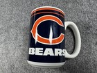 Vintage Nfl Chicago Bears Coffee Cup Mug Jay Cutler Brian Urlacher Forte Peppers