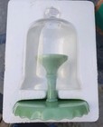 Pioneer Woman Timless Beauty Jade Footed Cake Stand Pedestal 5  Inches Box Rare