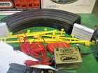 Tyco Pro Slot Car Track  8103 Over And Under working Cars  Cleaned   Tested