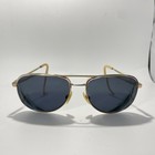Safilo Elasta Vintage Gold-tone Aviator Eyeglass Frames     Frame Only  read 