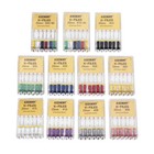 Dental Endo Root Canal Files 25mm 21mm  15-40 absorbent Paper gutta Percha Point