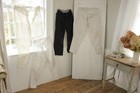 Grab Bag Of Antique   Vintage French Cotton Under Pants And 1 Pair Of Police Pa
