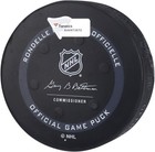 Florida Panthers Game-used Puck Vs  Pittsburgh Penguins On October 14  2021