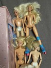 Huge Vintage Barbie Doll Lot  90s Case   13 Dolls  Mixed Clothing  80s-2000s Tlc