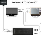 Digital Tv Converter Box Dongle Atsc Tuner Recording Usb Multimedia Function Qam