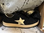 Vintage Havana Kids Bravo Black Rhinestone Star Sneakers