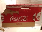 1950s Nos Scarce Coca-cola Cardboard 12-pack Carrier 
