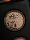 2012-s Silver Eagle 2-coin Set W box   Coa  Original Set    Proof   Reverse Pr