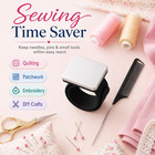 Magnetic Pin Cushion Wrist  Magnetic Pin Holder Wristband With 3 Pcs Stainless S