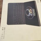 Hou Wireless Bluetooth Keyboard Folio Case  Leather  Black For Apple Ipad 11 In