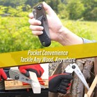 Suizan Japanese Folding Saw 4 7  Versatile For Wood - Pocket Handsaw Pruningsaw