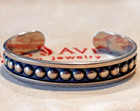 James Avery Raised Dot 10mm Beaded Cuff Bracelet - Small