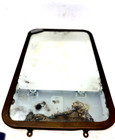 Antique The Brasscrafters Mirror Pat 1908 16-1 2  X 10-5 8  Beveled Cleveland